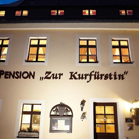 Pension Zur Kurfuerstin Wolkenstein Exteriör bild